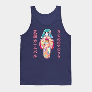 Kimono style girl Tank Top